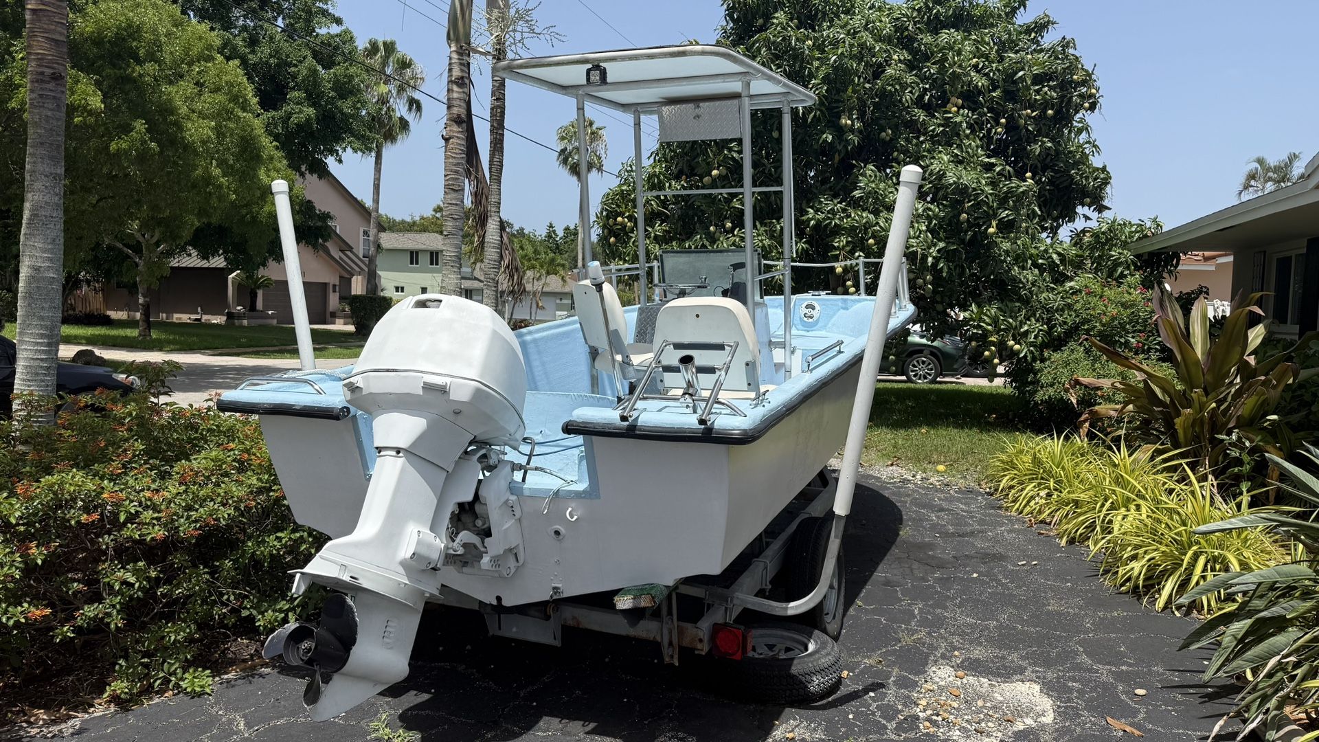 (NEED IT GONE THIS WEEK) Tag & title - 18’ Open Fisherman w 115Hp 2 Stroke and Trailer