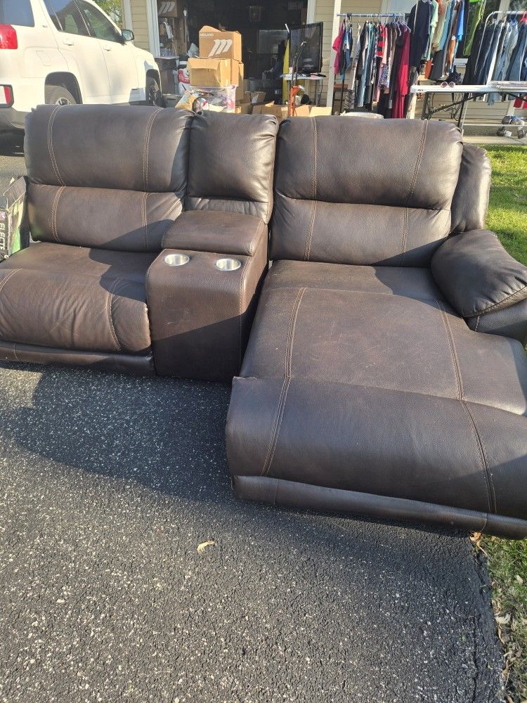 Leather Couch