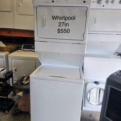 Whirlpool Stackable Washer Dryer 