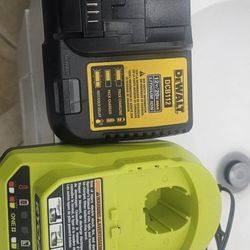 Dewalt And Ryoni Chargers New