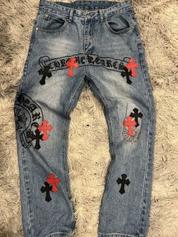 chrome jeans size M