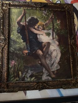 Framed Romantic Classical Art Print