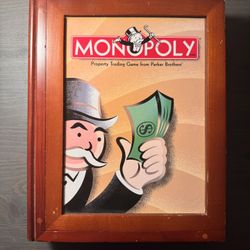 Vintage Monopoly Parker Brothers – Store Display Sample – Complete – Unused Game