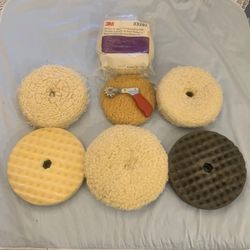 Wool buffing pads detailing