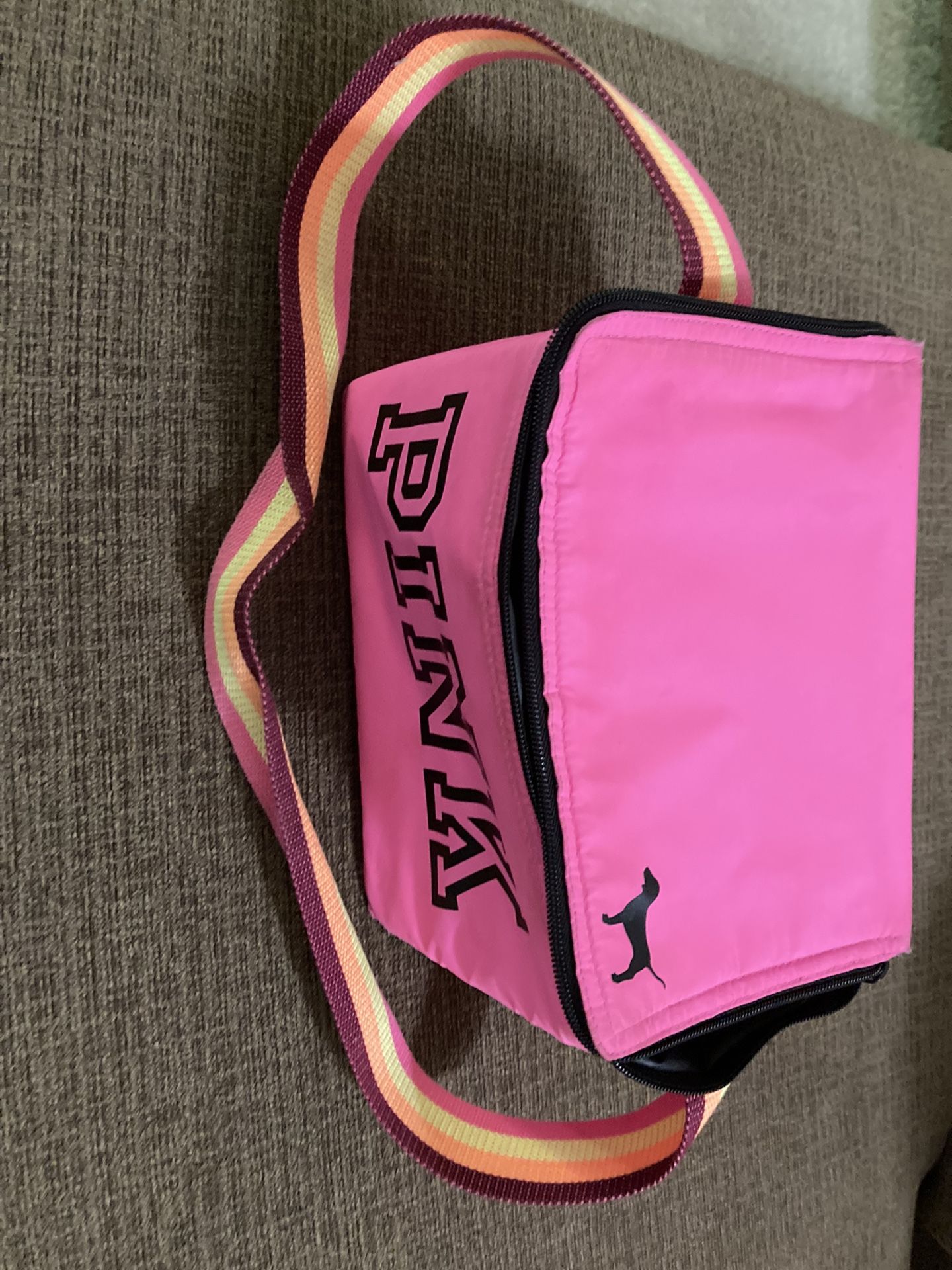 Pink Dog Zipper Pouch
