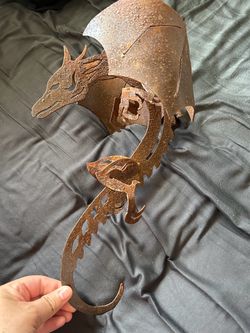 Wrought Iron Dragon