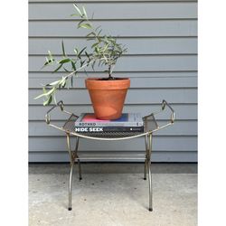 Little Vintage Metal Bench 