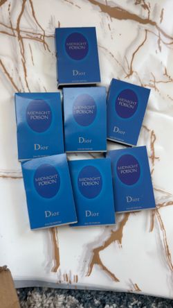 Miss Dior midnight poison perfume samples 7 count $30 firm