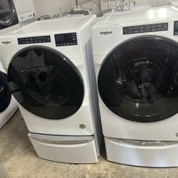 💯🌆Whirpool Washer And Dryer Electric Nice Set💯🌆