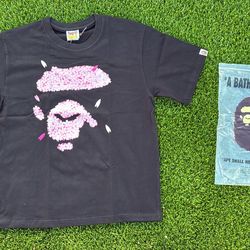 BAPE cherry blossom shirt