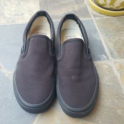 Vans Slip On Shoes In Awesome Condition Worn Maybe Three Times Men's Size 5 Ladies Size Six And A Half $30 Firm