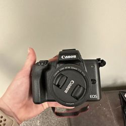 Canon M50 Mark II with Lens