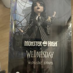 Brand New Wednesday And Enid Dolls