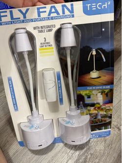 Tech Squared Fly Fan 2 pk