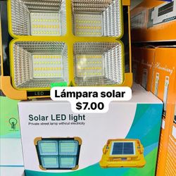 Lámparas Solares Recargables 
