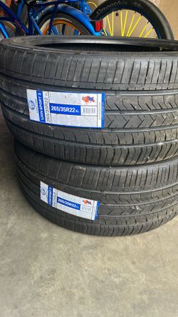 2 Brand New 22in Tires OBO