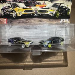 Hot Wheels Ford Mustang 2 Pack Real Riders Car Culture 
