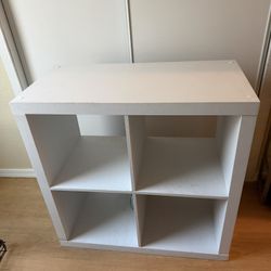 White Bookshelf