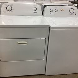 Amana Top Load Washer And Electric Dryer Used Set 