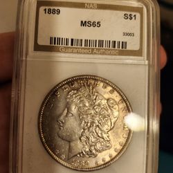1889 Morgan Silver Dollar