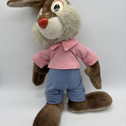 Vintage 1980s Splash Mountain Brer Rabbit Plush Walt Disney World Disneyland 