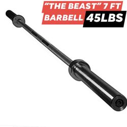 BARBELL “THE BEAST” 7 FT OLYMPIC BAR