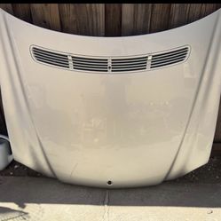 Silver 2003 Mercedes-Benz E320 Hood
