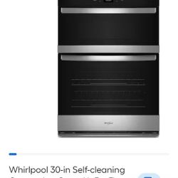 Whirlpool 30"Wall Oven 1500$