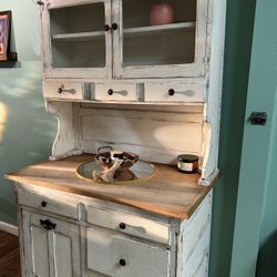 Antique Kitchen Hutch