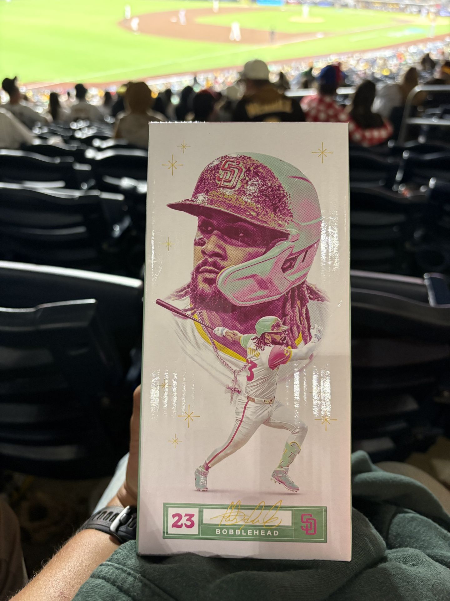 San Diego Padres Fernando Tatis Jr Bat Flip Bobblehead SGA 6/23/25