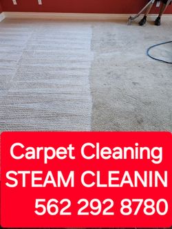 Deep steam carpet cleaning