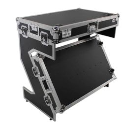 ProX XS-ZTABLE JR Portable DJ Workstation & Case Table Wheels