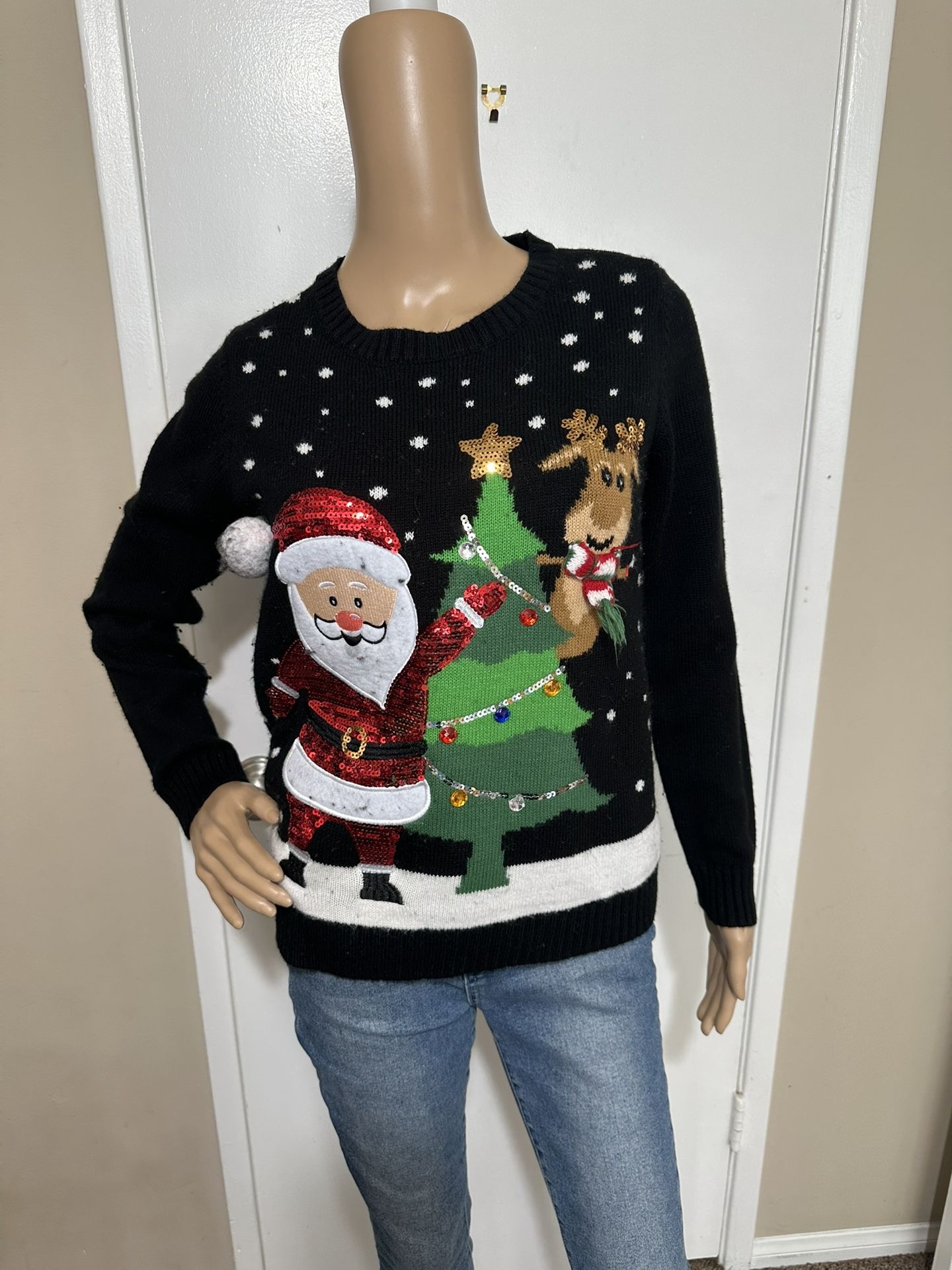 Karen Scott Women’s Christmas Sweater Size Small