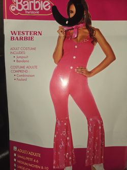 Large Barbie Costume Western