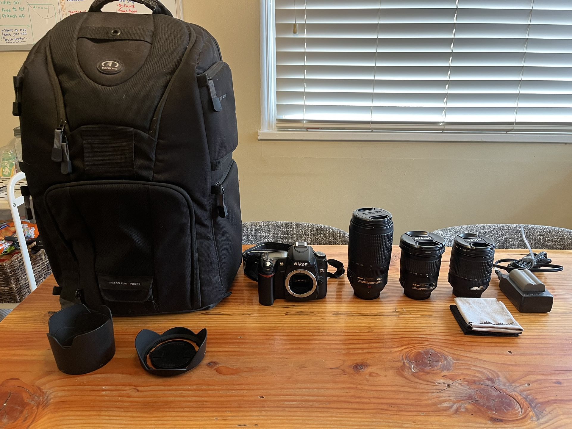 Nikon D80 With Lenses