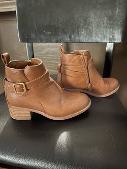The Children's Place Girls Buckle Booties Youth 12
