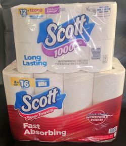 Scott Toilet Paper & Paper Towels Bundle