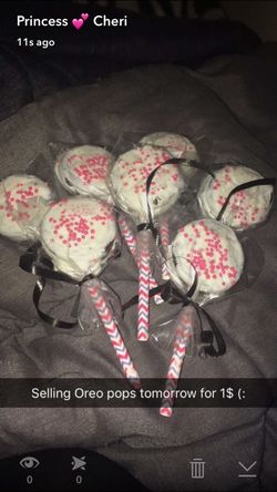Oreo pops