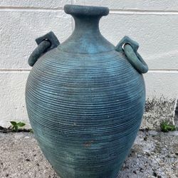 Terracotta Clay Pottery Jar Vase 