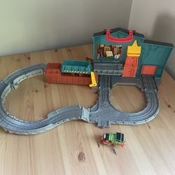 Thomas Tank Engine Train Take And Play Sodor Track Playset 