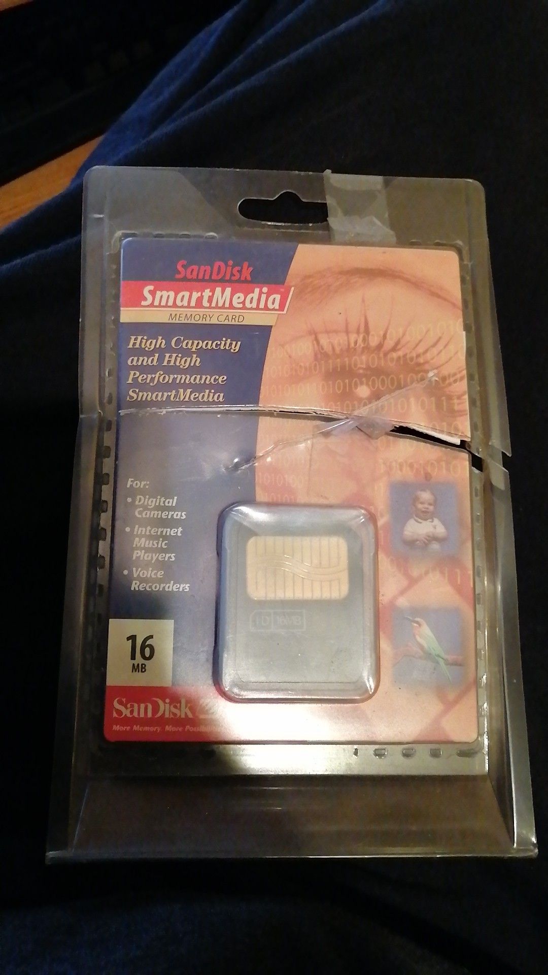 Sandisk 16 MB Smart Media Memory Card for 3.3 V Smart Media Card Slot