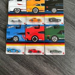 Porsche Set Hotwheels