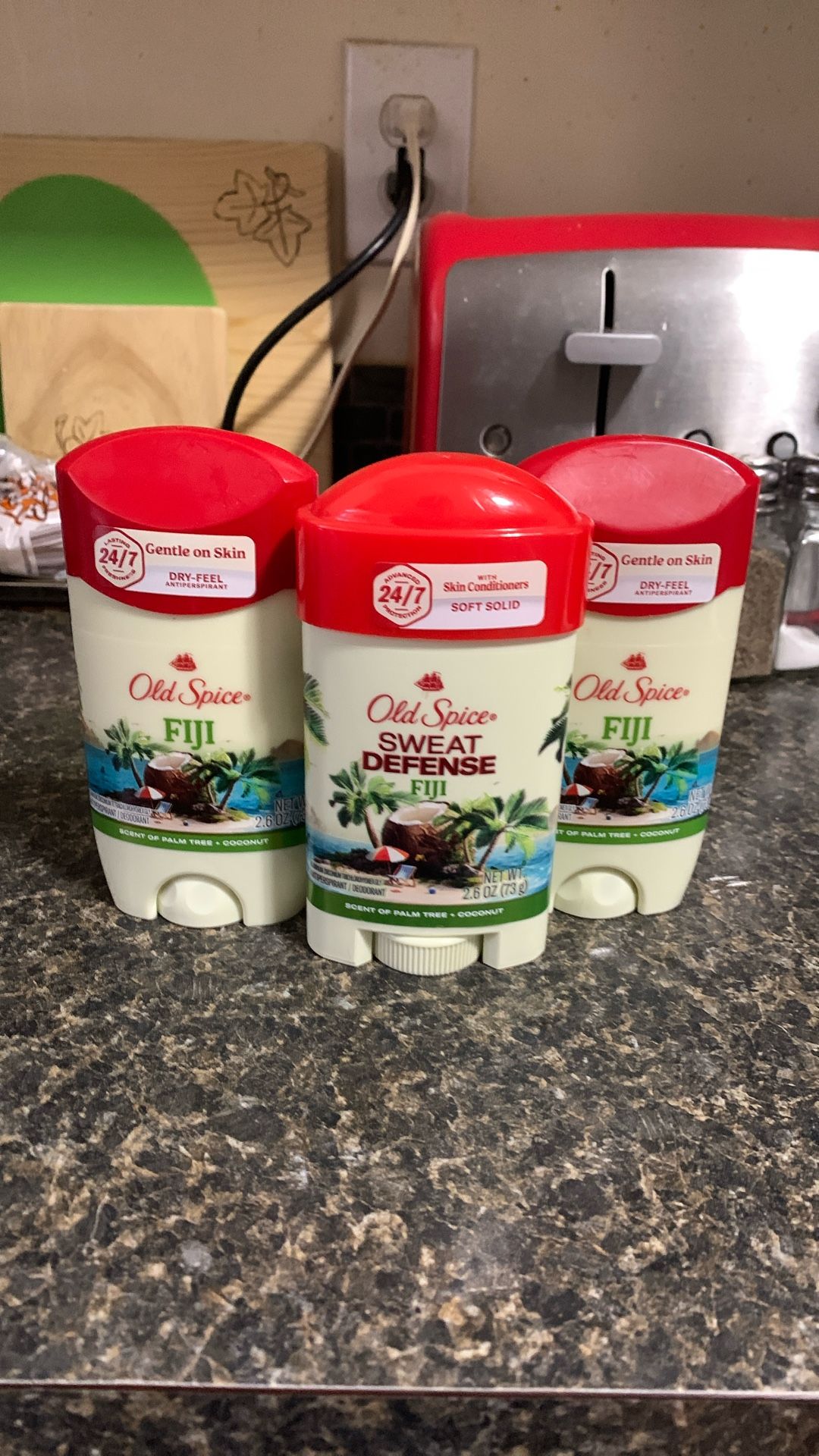 Old Spice “Fiji” Antiperspirant/Deodorant-3 Items!($23.91+ Value)