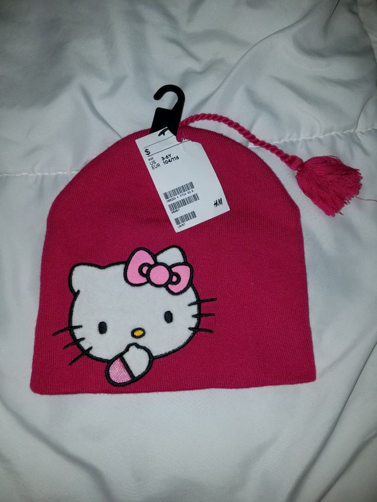 Hello kitty H&M size 3-6 years beanie cap