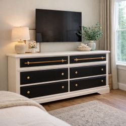 Custom Design Solid Wood Dresser Or Entry Table 