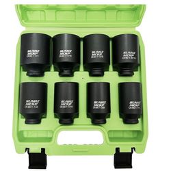 SUNKPMCKP 1/2" Drive Deep 6-Point Impact Socket Set