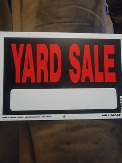 Yard sale
