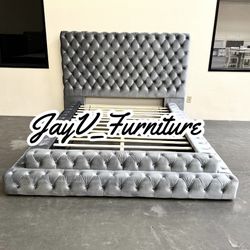 New Queen Bed Frame With Mattress