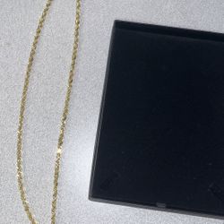 Solid 14k Gold Rope Chain