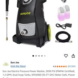 Electric High Pressure Washer (Sun Joe Brand)